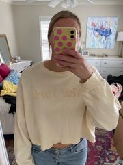 cropped Crewneck