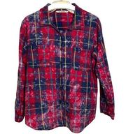 VANILLA STAR Acid Wash Red Flannel