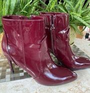 Who what wear size 8 deep red heel boots