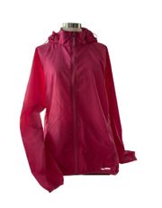 L.L. Bean raincoat lightweight hooded zippered pockets full zip front Size XXL