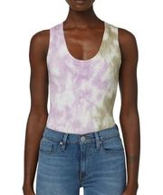 NEW Hudson Tie Dye Sleeveless Colorblock Bodysuit SMALL