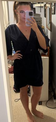 Vanity Room Navy Blue Dress