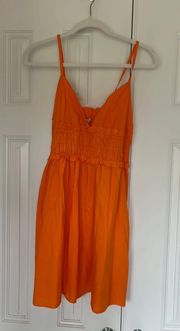 Orange Dress 