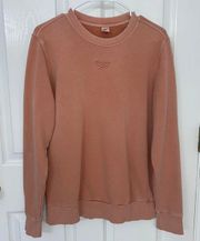 vintage wash  pullover sweatshirt