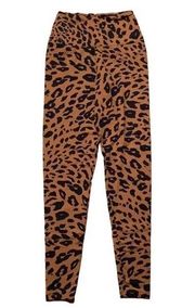 BOOTY By Brabants Café Amazon Baby Full Length Legging Spotted Animal Print