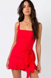 Love Lane Mini Dress Red