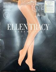 Ellen Tracy Essentials silken sheer hosiery, tights, stockings, panty size D