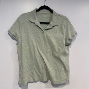 Lands'End Grey  polo