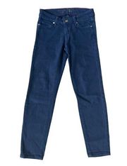 KATE SPADE Blue Skinny Ankle Jeans Sz 25