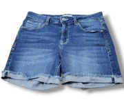 Jeans Shorts Size 4 /27 W28"xL4.5" Blue Denim Shorts Jean Shorts Cut Offs