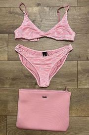 TRIANGL 🩷 Maia Nary Pink Bikini Set NWOT