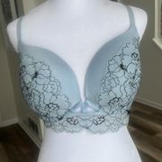 La Sensza Beyond Sexy padded embellished lace bra size 36DD