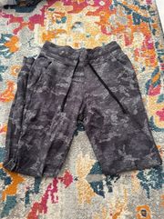 Grey and Black Camo Joggers