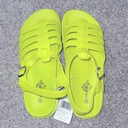 NWT Fisherman Sandals Lime Green