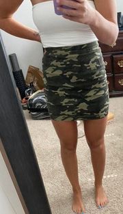 Camouflage Skirt