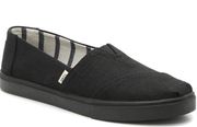 Toms Black CUPSOLE ALPARGATA SLIP-ON SNEAKER