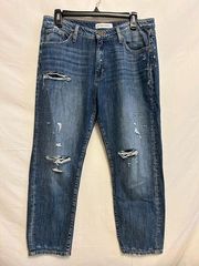 Flying Monkey‎ Boyfriend Distressed Jeans Size 29