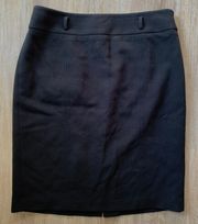 Gray Pencil Skirt