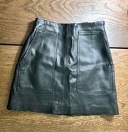 Leather Skirt