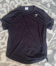 Gymshark short sleeve black shirt