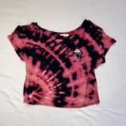 Crop Tie Dye Tee