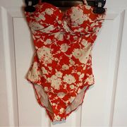 Tory burch floral One Piece Swimsuit