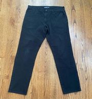 Van Heusan sz 32X30 black slim ‘flex’ pants bottoms