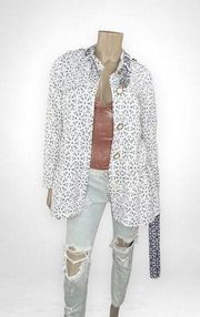 Eyelet Trench Jacket Coat By Elevenses 6P