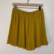 Kimchi Blue Mustard Circle Skirt M