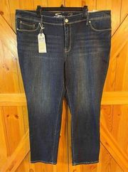 Seven7 Limited Edition Premium Denim Women's Size 24 Dark Wash Blue Jeans nwt (2