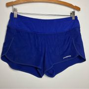 Patagonia  Women’s Strider shorts blue size medium