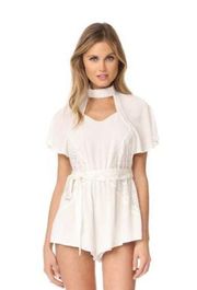 Revolve Somedays Lovin Whispering Playsuit in Cream S