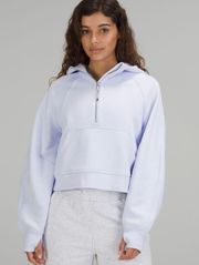 Scuba Oversized Half-Zip Hoodie