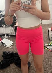 Pink Workout Shorts