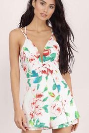 L’atiste Floral Romper Dress