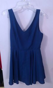 MOD Blue Romper