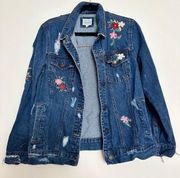 Wax Jeans embroidered denim jacket