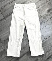 & Other Stories Cream Off-White Denim Jeans Size 31/30