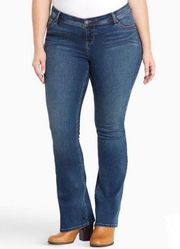 Torrid Luxe Slim Bootcut Jeans Plus Size 24 Tall