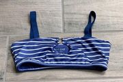 One one swimwear stripe hailey bikini top