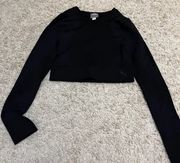 Evoknit Seamless Long Sleeve Crop Top Size Small