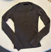 Ribbed Long Sleeve