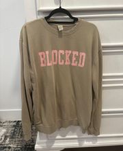 Blocked Sweatshirt