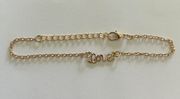 Gold Ankle Bracelet Foot Jewelry Anklet Love Charm