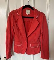 Coral Blazer by Olive & Oak