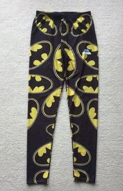 LOTUS LEGGINGS BATMAN BAT SIGNAL LEGGINGS LARGE