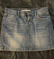 Jean Mini Skirt