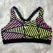 Nike  Dri-Fit Multiple Colors Sport Bra Size Large