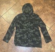 Camo Utility Jacket Size XS