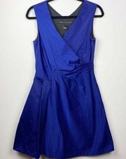 NEW MARC BY MARC JACOBS NWT Royal Purple Sleeveless A-Line Semi-Formal Dress 4